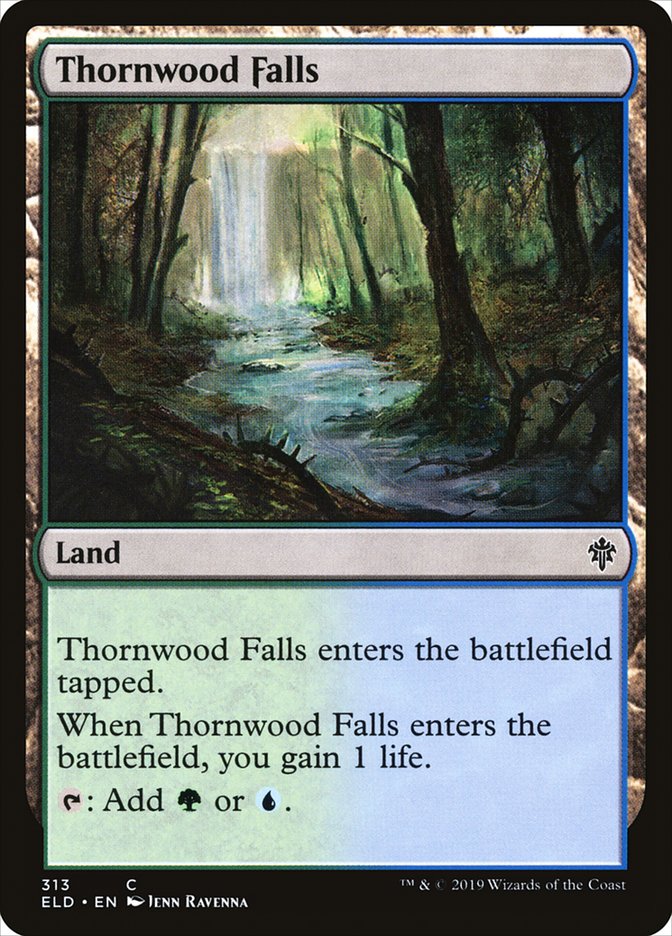 Thornwood Falls [Throne of Eldraine] | Tables and Towers