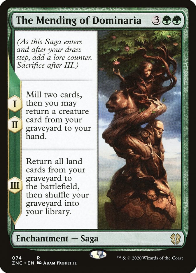 The Mending of Dominaria [Zendikar Rising Commander] | Tables and Towers