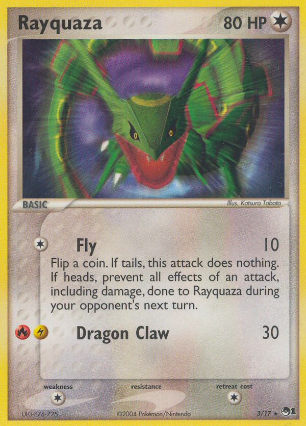 Rayquaza (3/17) [POP Series 1] | Tables and Towers