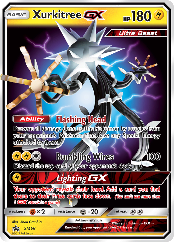 Xurkitree GX (SM68) [Sun & Moon: Black Star Promos] | Tables and Towers