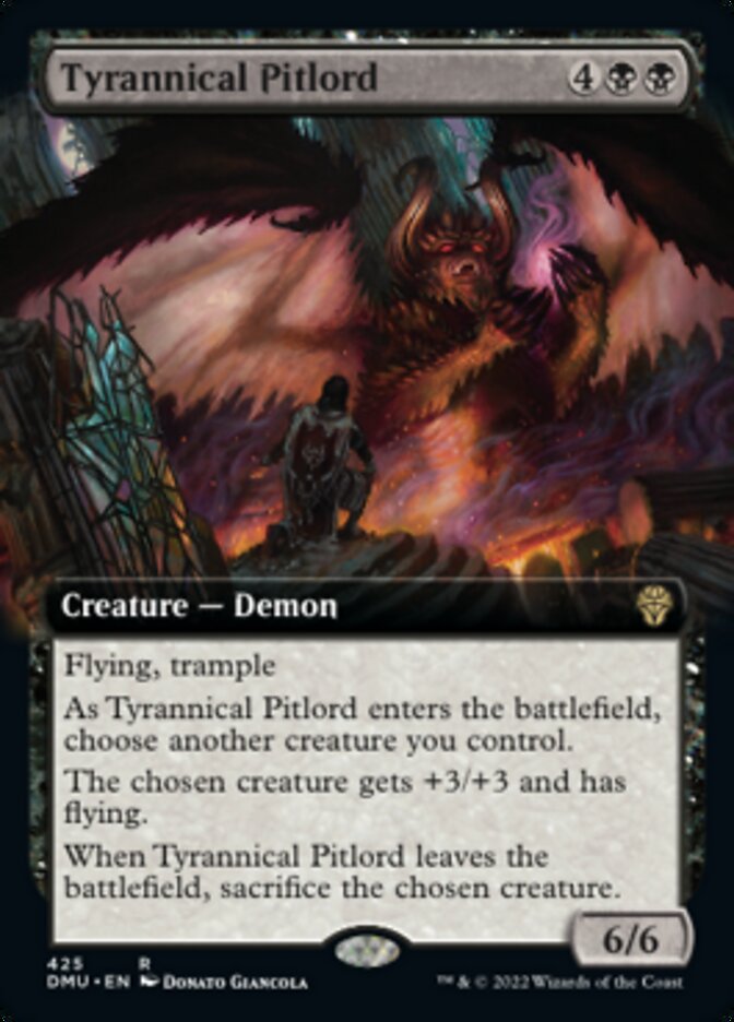 Tyrannical Pitlord (Extended Art) [Dominaria United] | Tables and Towers