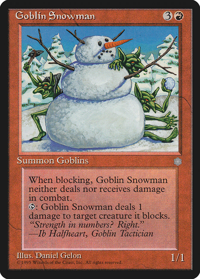 Goblin Snowman [Ice Age] | Tables and Towers