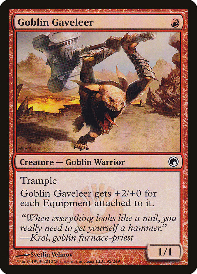 Goblin Gaveleer [Scars of Mirrodin] | Tables and Towers