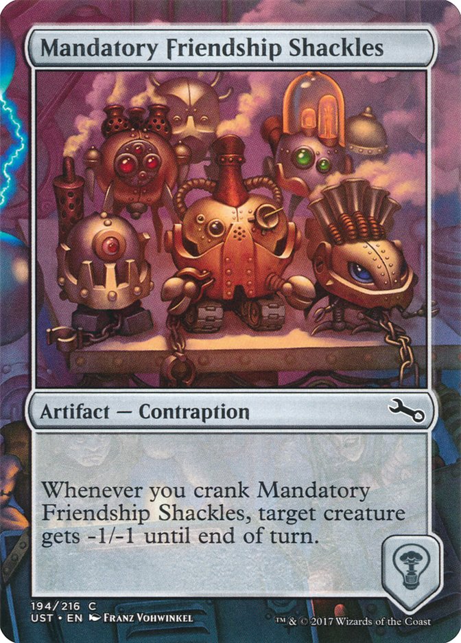 Mandatory Friendship Shackles [Unstable] | Tables and Towers