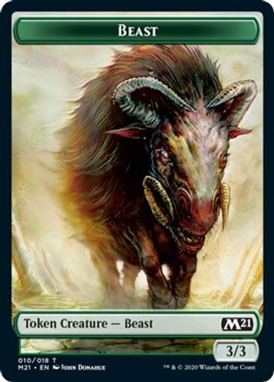 Beast // Insect Double-Sided Token [Challenger Decks 2021 Tokens] | Tables and Towers