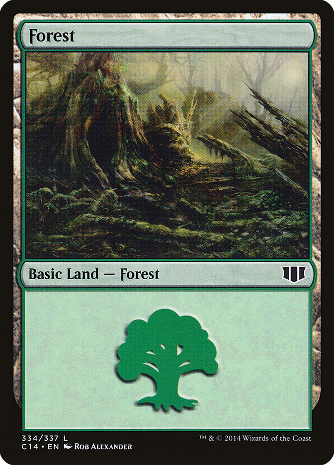 Forest (334) [Commander 2014] | Tables and Towers