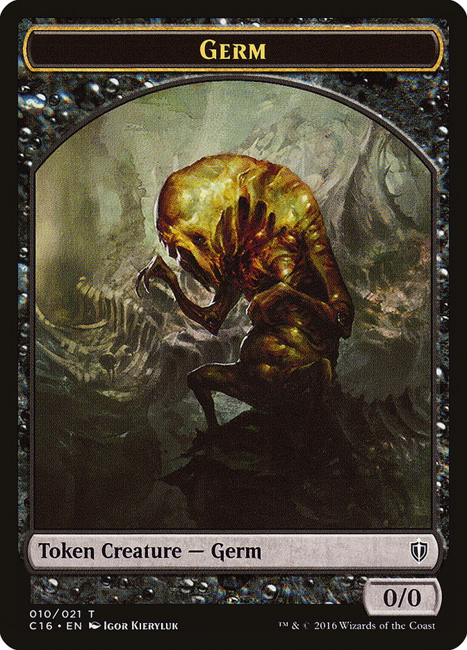 Thopter // Germ Double-Sided Token [Commander 2016 Tokens] | Tables and Towers