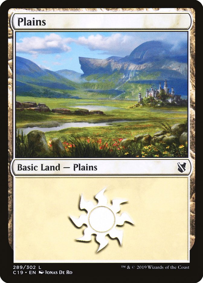 Plains (289) [Commander 2019] | Tables and Towers