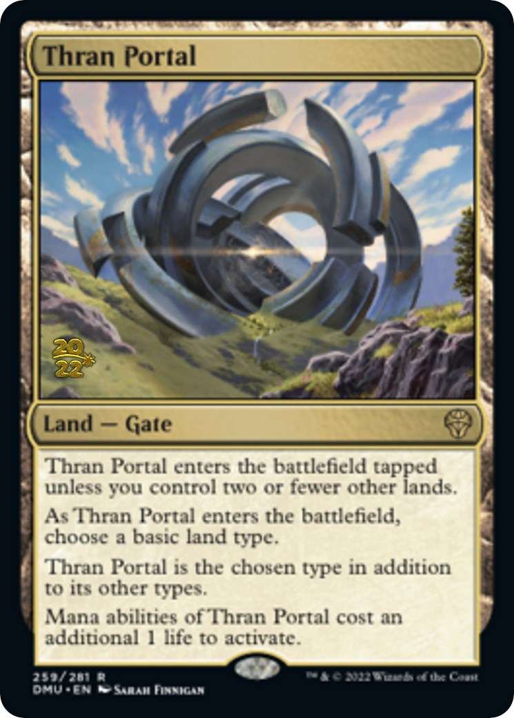 Thran Portal [Dominaria United Prerelease Promos] | Tables and Towers