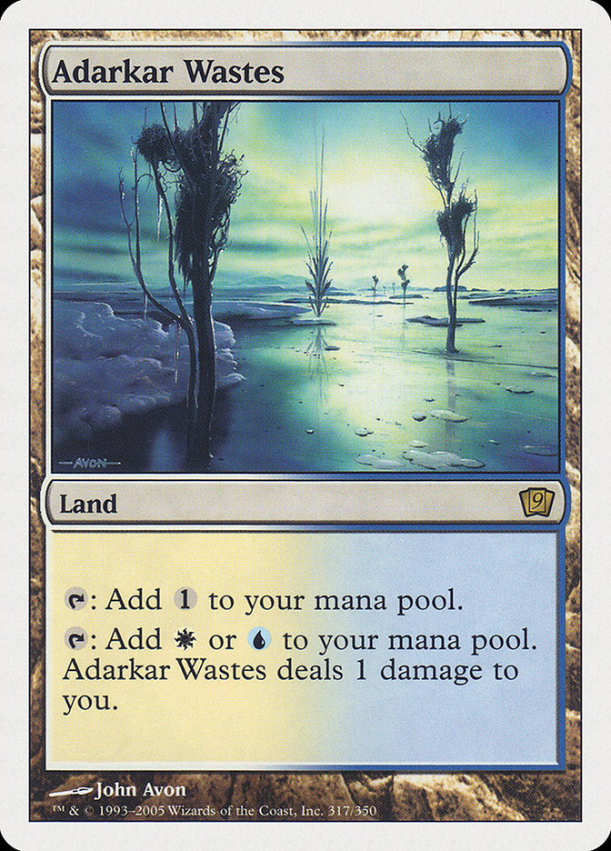 Adarkar Wastes [Ninth Edition] | Tables and Towers