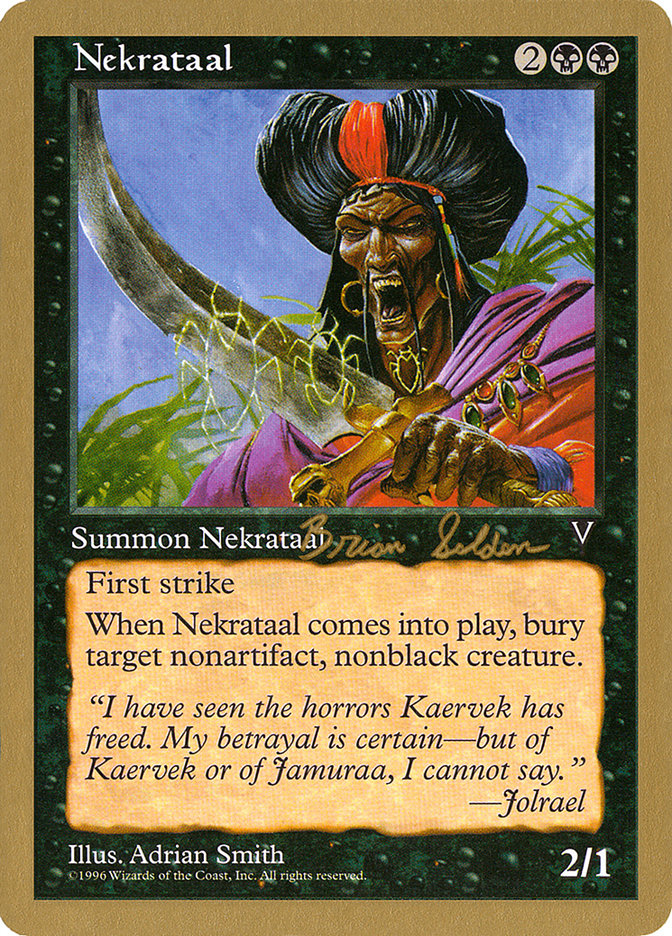 Nekrataal (Brian Selden) [World Championship Decks 1998] | Tables and Towers