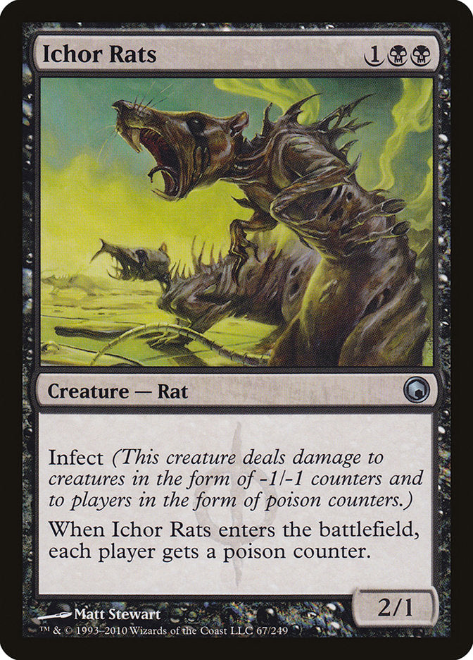 Ichor Rats [Scars of Mirrodin] | Tables and Towers