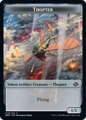 Myr // Thopter (010) Double-Sided Token [The Brothers' War Commander Tokens] | Tables and Towers