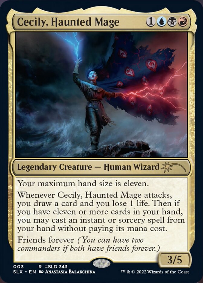 Cecily, Haunted Mage [Secret Lair: Universes Within] | Tables and Towers