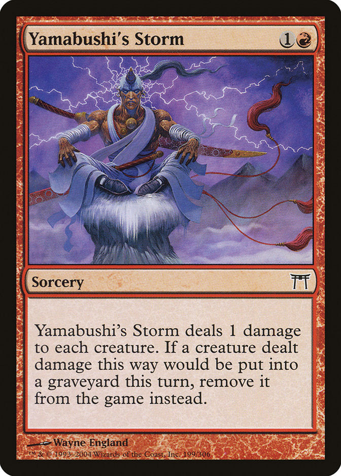 Yamabushi's Storm [Champions of Kamigawa] | Tables and Towers