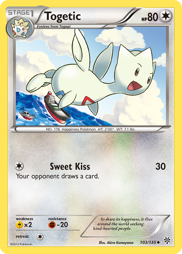 Togetic (103/135) [Black & White: Plasma Storm] | Tables and Towers