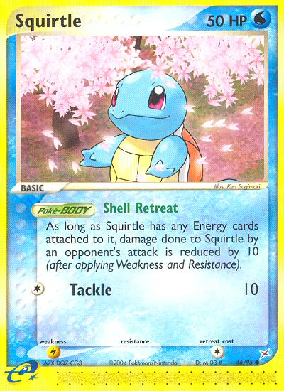 Squirtle (46/95) [EX: Team Magma vs Team Aqua] | Tables and Towers