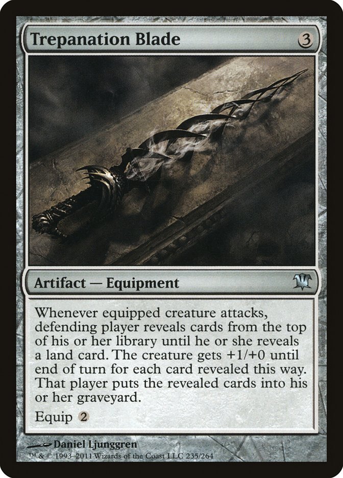 Trepanation Blade [Innistrad] | Tables and Towers