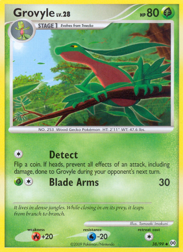 Grovyle (38/99) [Platinum: Arceus] | Tables and Towers