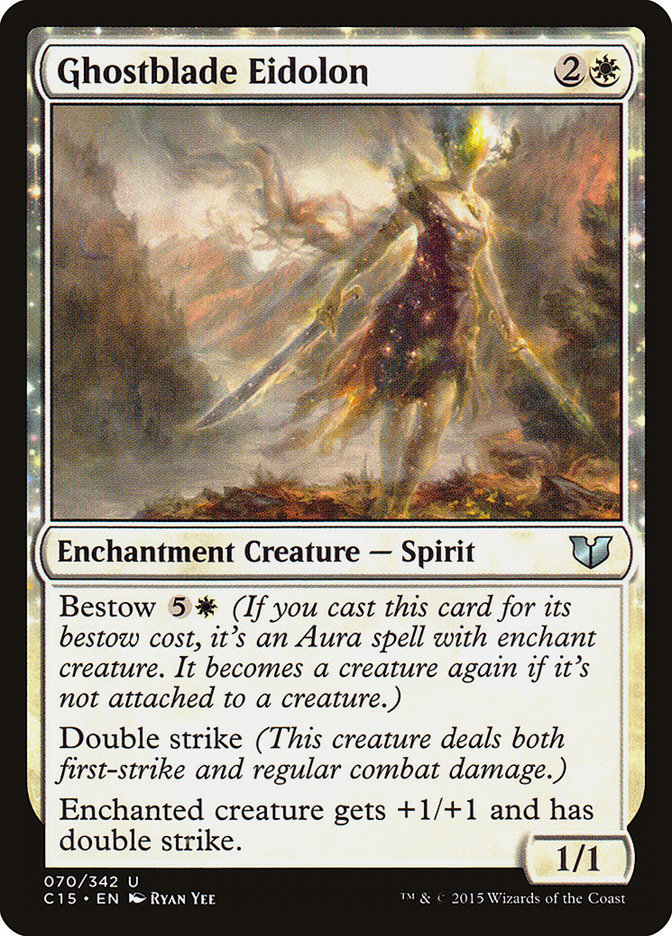 Ghostblade Eidolon [Commander 2015] | Tables and Towers