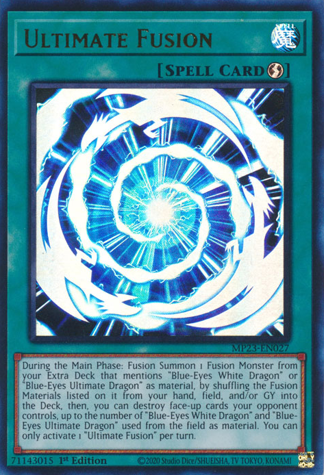 Ultimate Fusion [MP23-EN027] Ultra Rare | Tables and Towers