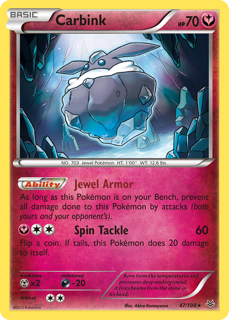 Carbink (47/108) [XY: Roaring Skies] | Tables and Towers