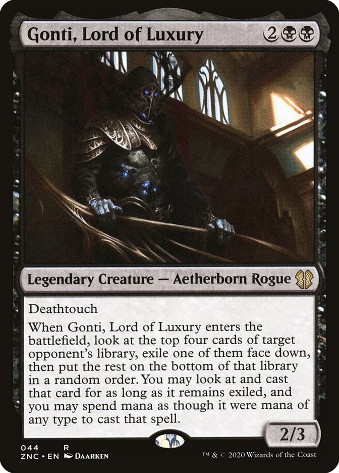 Gonti, Lord of Luxury [Zendikar Rising Commander] | Tables and Towers