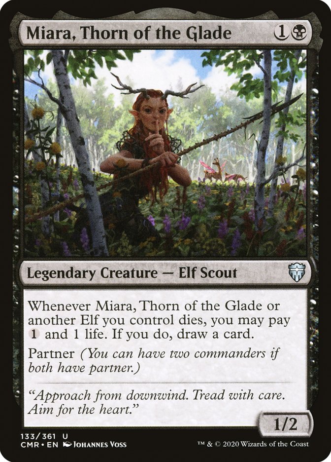 Miara, Thorn of the Glade [Commander Legends] | Tables and Towers