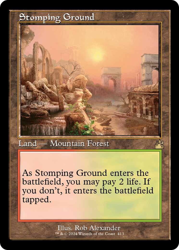 Stomping Ground (Retro) [Ravnica Remastered] | Tables and Towers