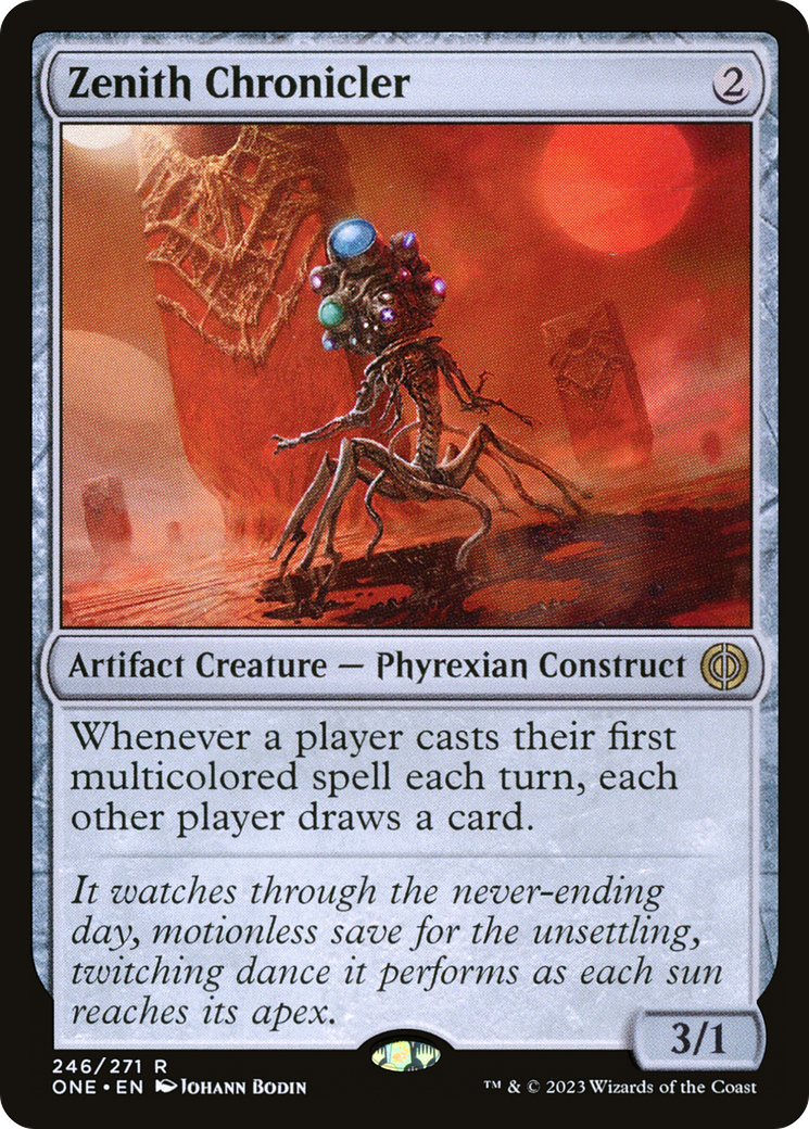 Zenith Chronicler [Phyrexia: All Will Be One] | Tables and Towers