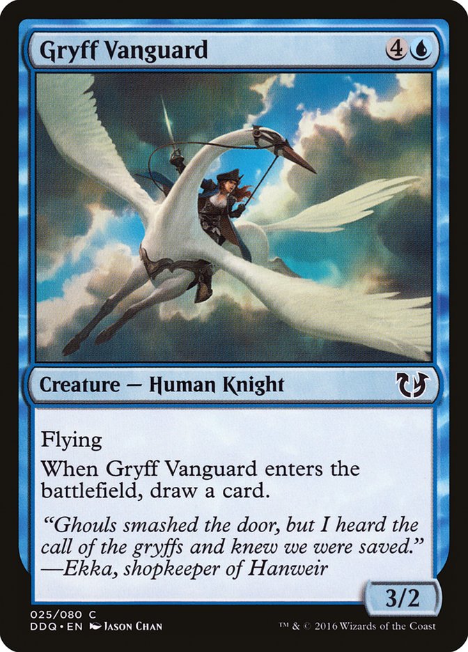 Gryff Vanguard [Duel Decks: Blessed vs. Cursed] | Tables and Towers