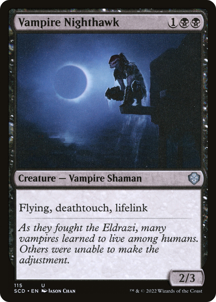 Vampire Nighthawk [Starter Commander Decks] | Tables and Towers