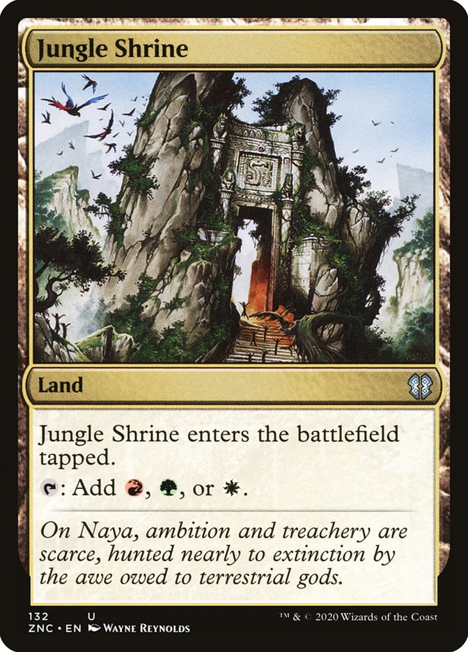 Jungle Shrine [Zendikar Rising Commander] | Tables and Towers