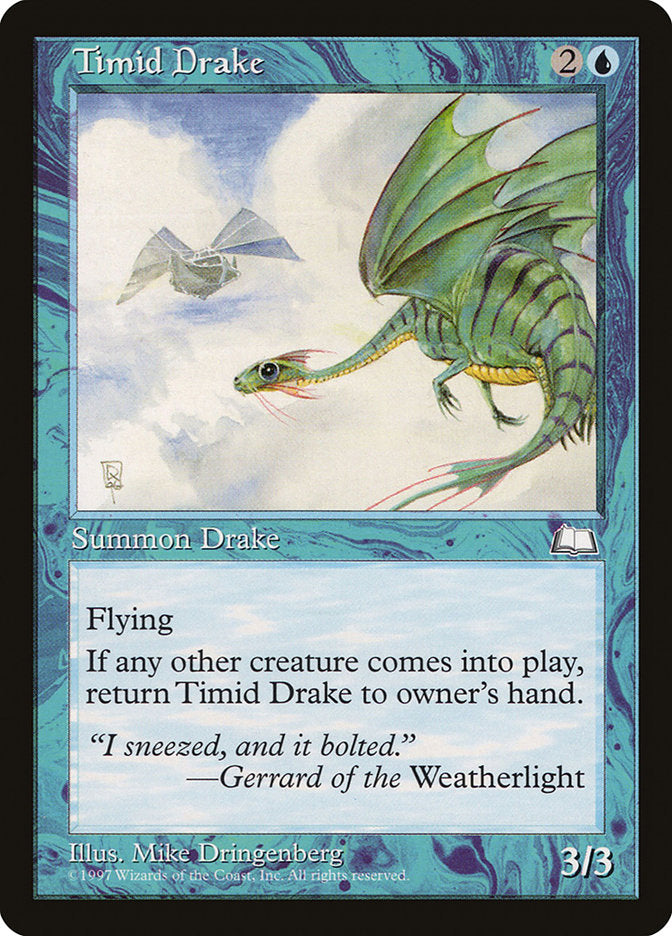 Timid Drake [Weatherlight] | Tables and Towers