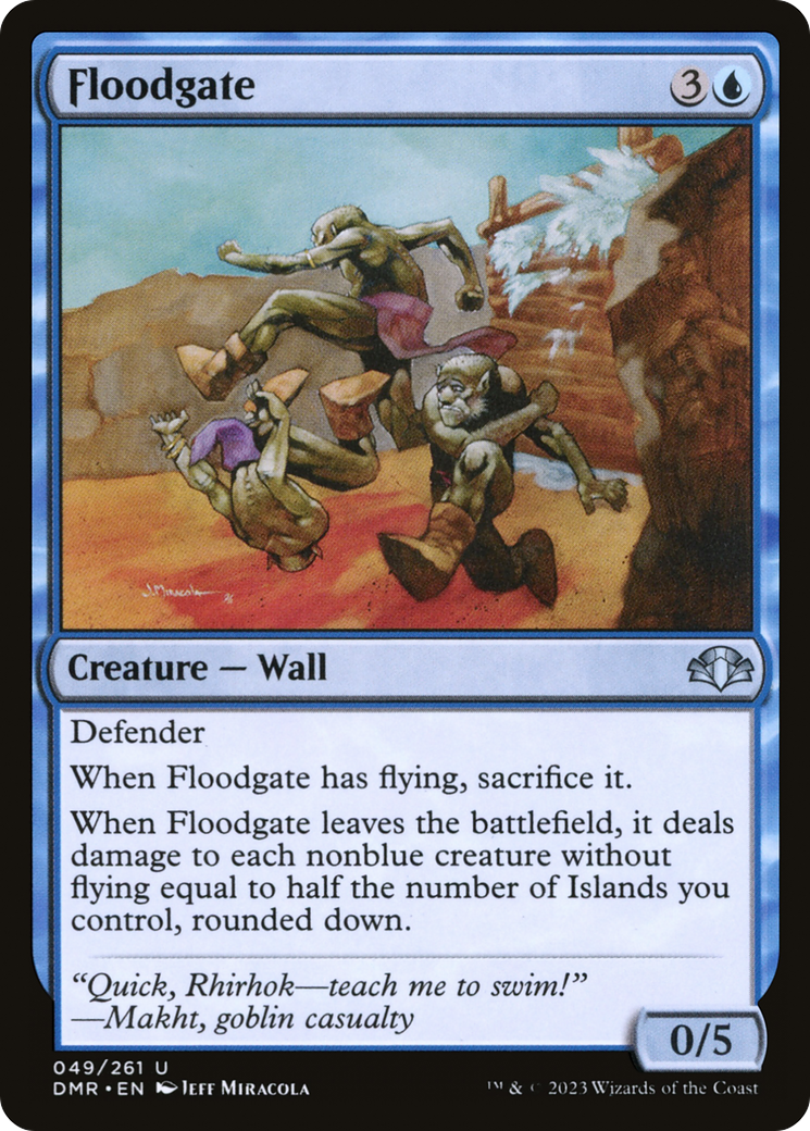 Floodgate [Dominaria Remastered] | Tables and Towers