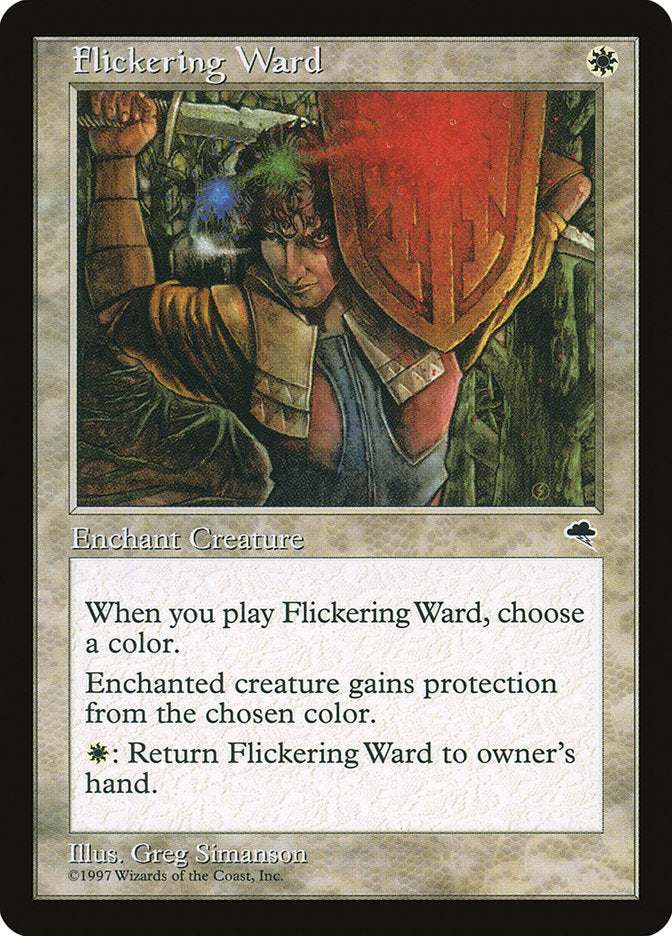 Flickering Ward [Tempest] | Tables and Towers