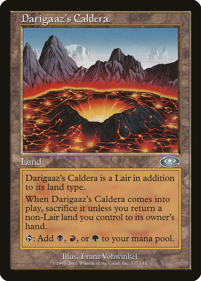 Darigaaz's Caldera [Planeshift] | Tables and Towers