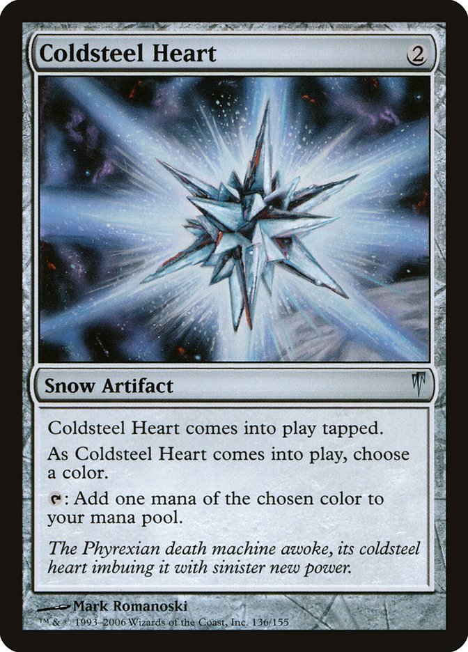 Coldsteel Heart [Coldsnap] | Tables and Towers