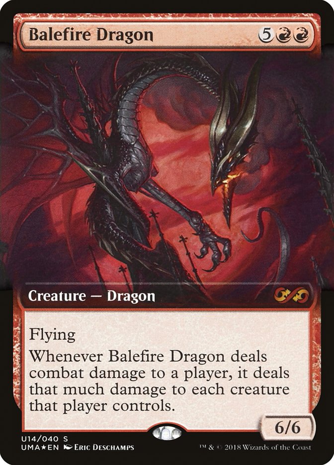 Balefire Dragon (Topper) [Ultimate Masters Box Topper] | Tables and Towers