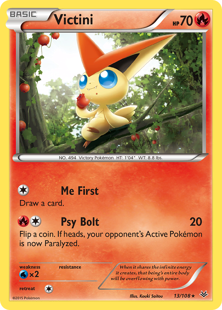 Victini (13/108) [XY: Roaring Skies] | Tables and Towers