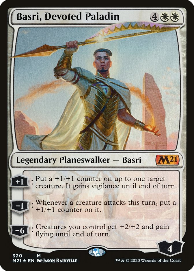 Basri, Devoted Paladin [Core Set 2021] | Tables and Towers