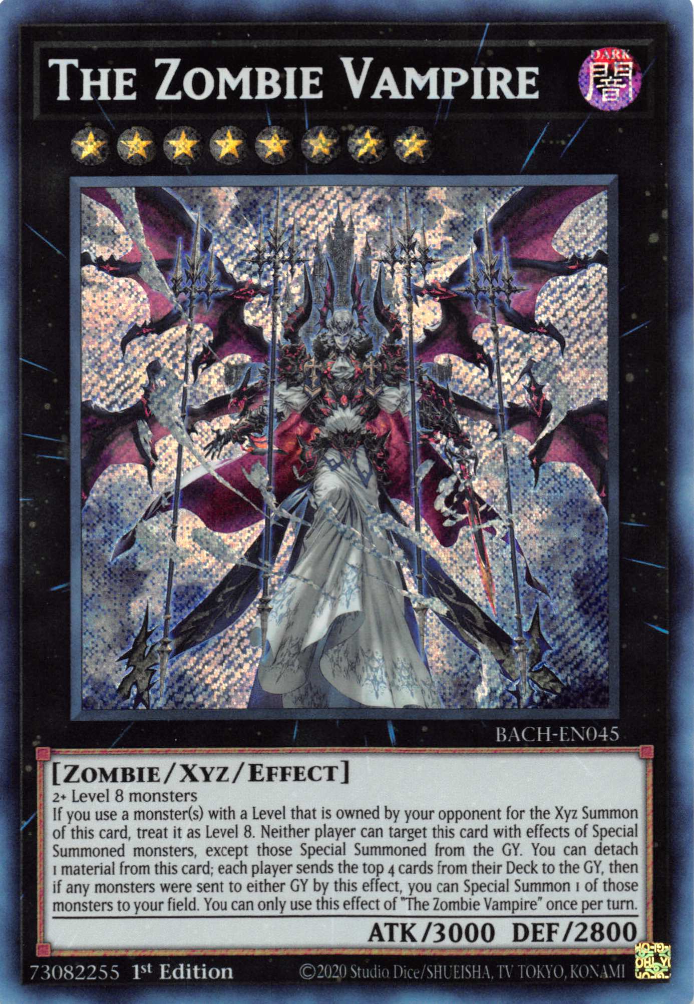 The Zombie Vampire [BACH-EN045] Secret Rare | Tables and Towers