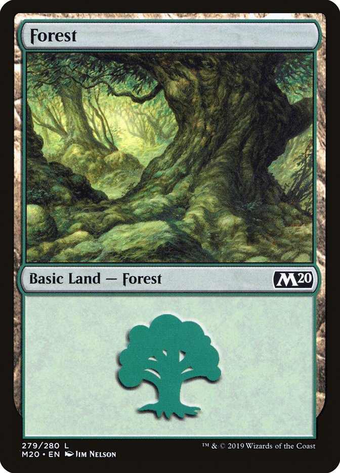 Forest (279) [Core Set 2020] | Tables and Towers