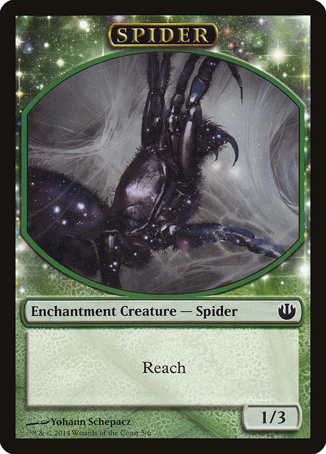 Spider Token [Journey into Nyx Tokens] | Tables and Towers