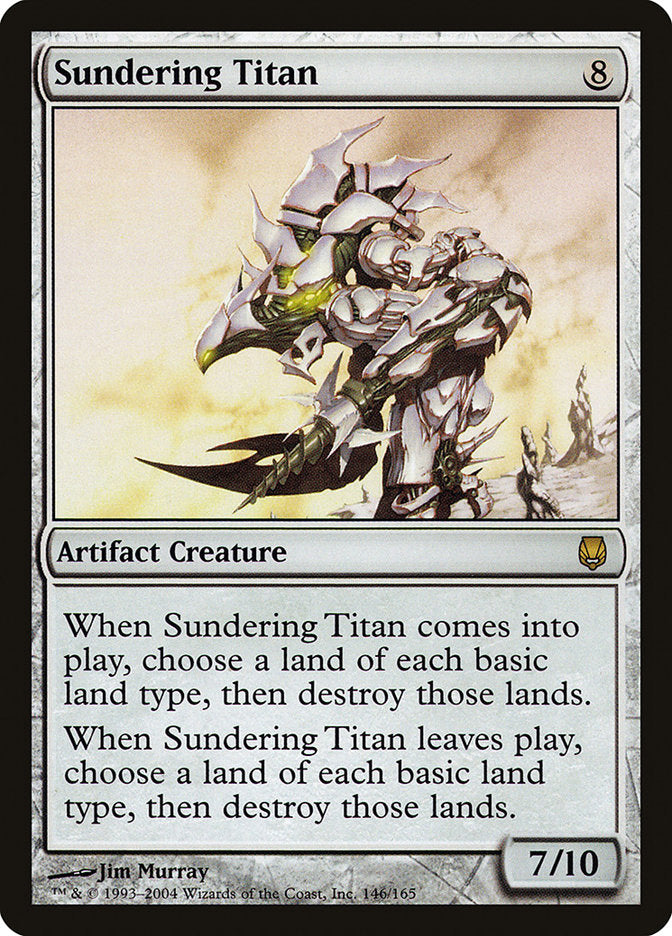 Sundering Titan [Darksteel] | Tables and Towers