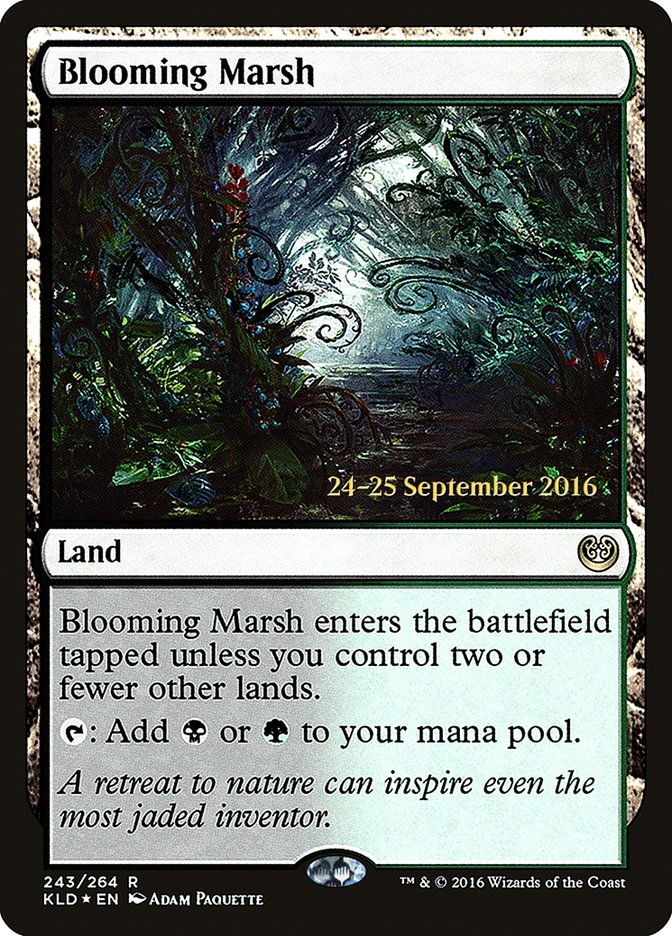 Blooming Marsh [Kaladesh Prerelease Promos] | Tables and Towers