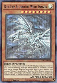 Blue-Eyes Alternative White Dragon (Green) [LDS2-EN008] Ultra Rare | Tables and Towers