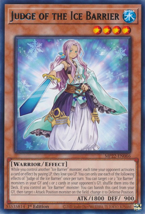 Judge of the Ice Barrier [MP22-EN066] Rare | Tables and Towers