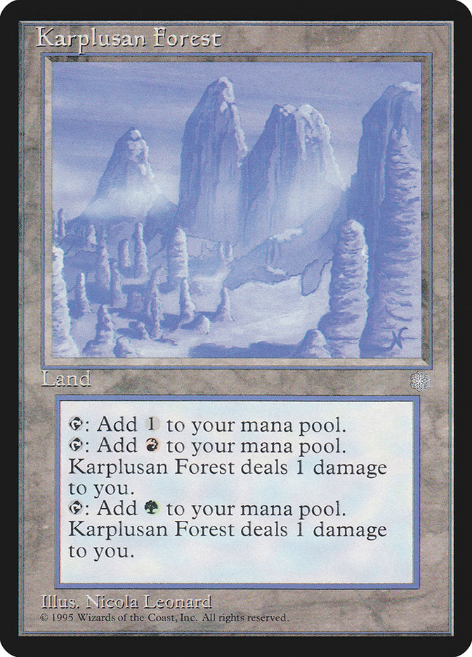 Karplusan Forest [Ice Age] | Tables and Towers