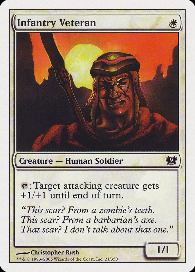 Infantry Veteran [Ninth Edition] | Tables and Towers